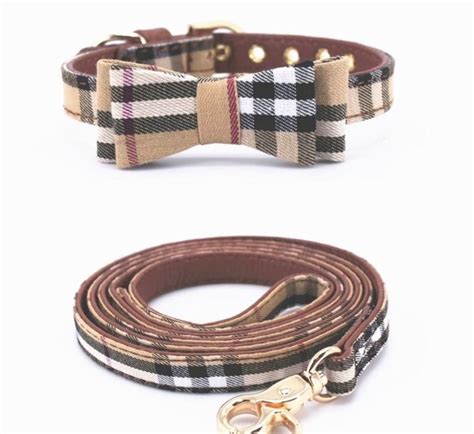 burberry dog harness and lead|Burberry pet accessories.